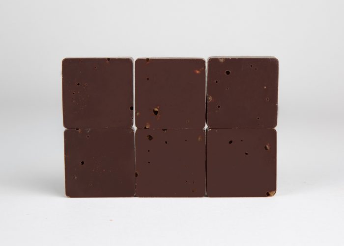 Delta-8 Gourmet French Dark Chocolate with Caramel Bits